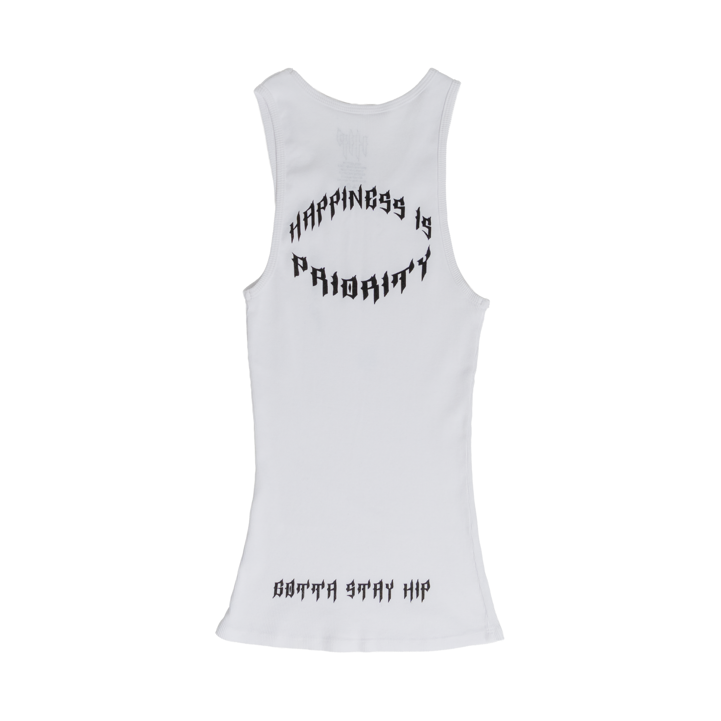 GRUNGE SLOGAN A SHIRT - BLANCO