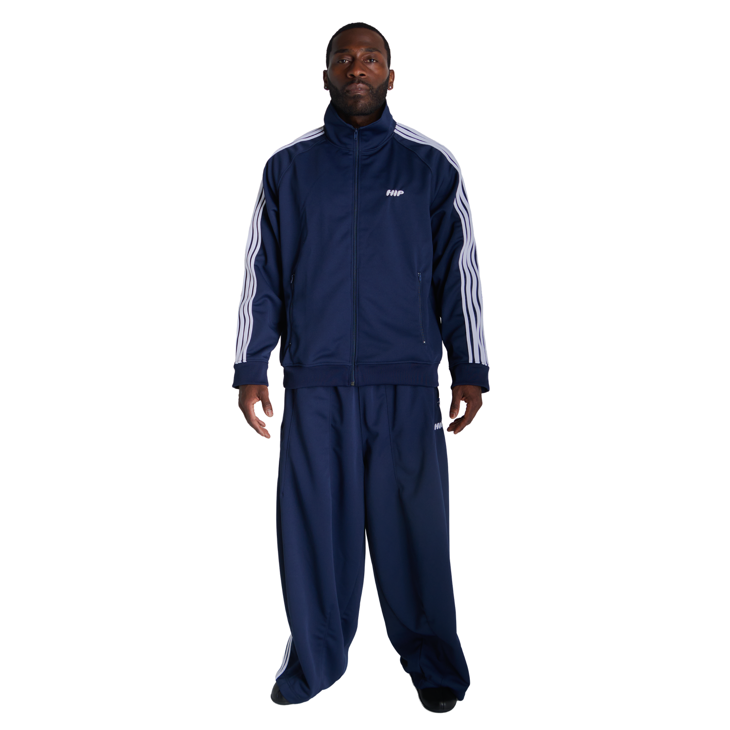 HIP UNIFORM TRACK JACKET - NAVY