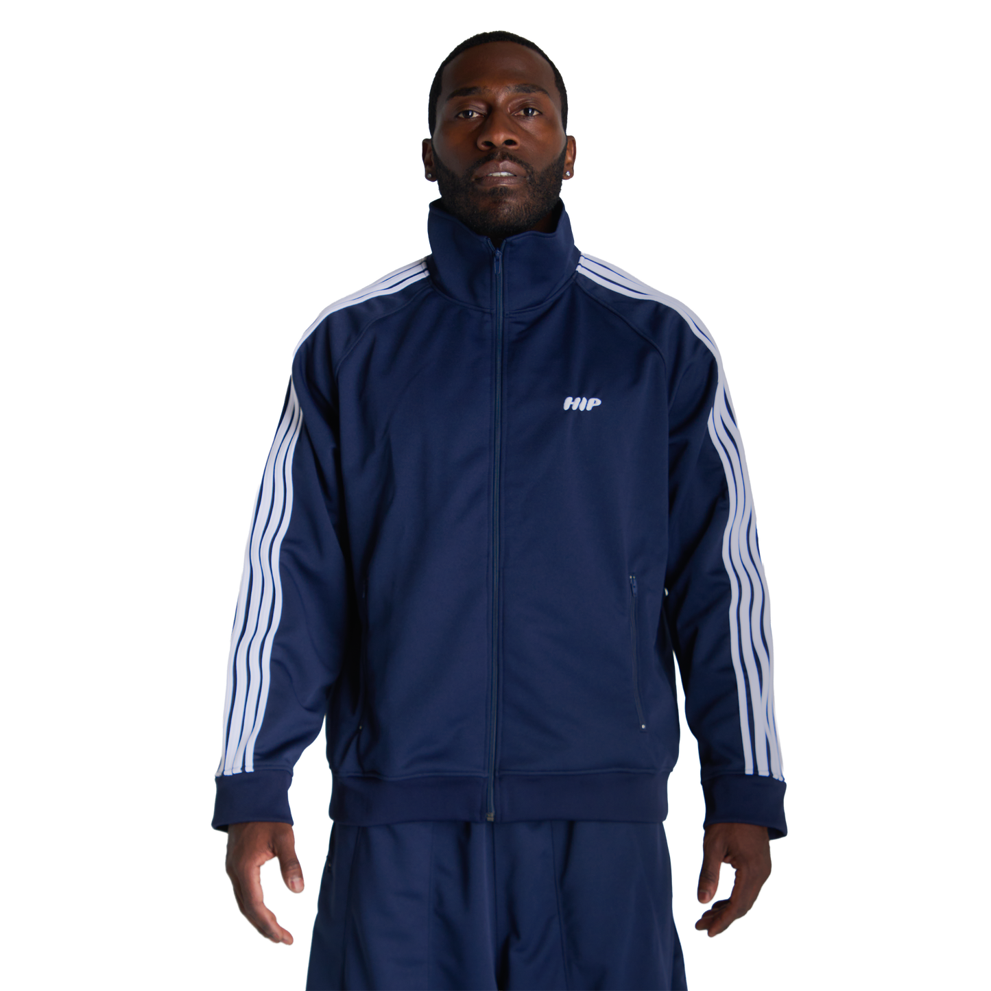 HIP UNIFORM TRACK JACKET - NAVY