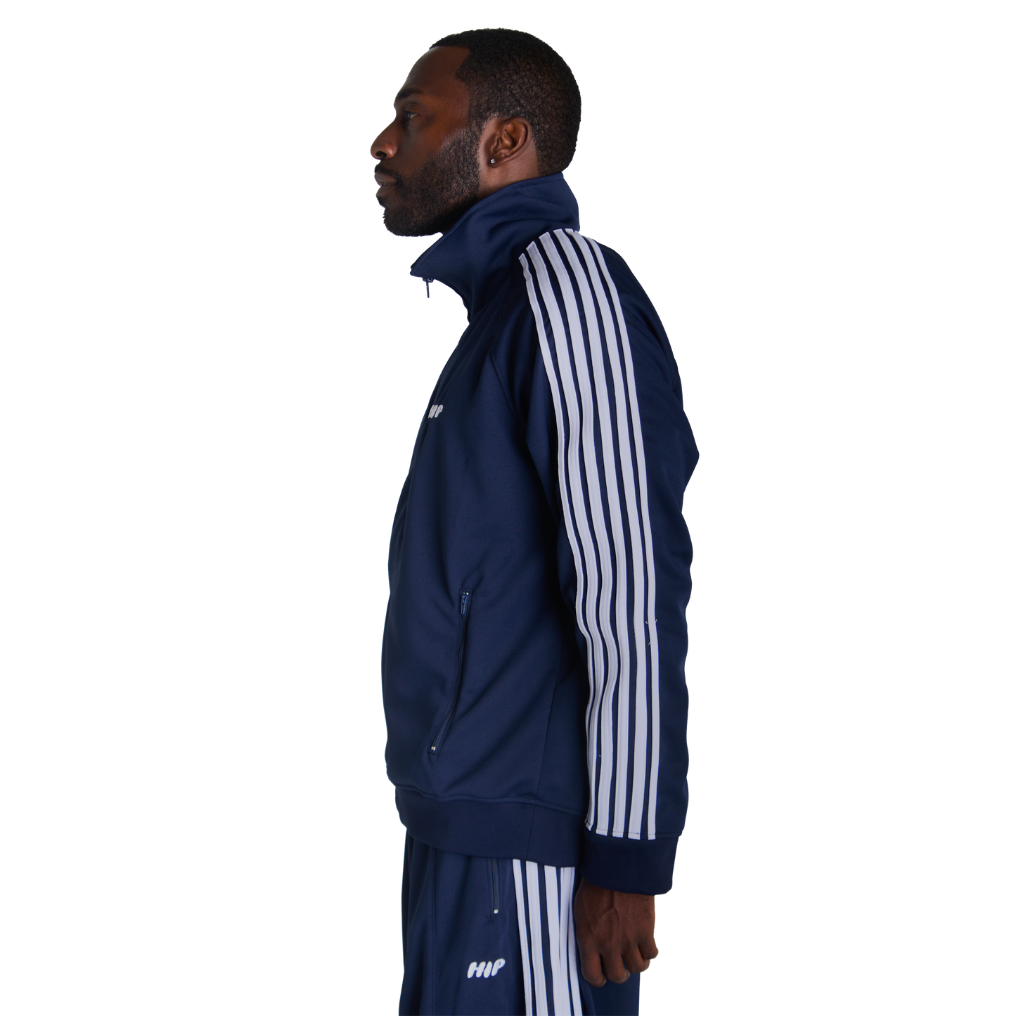 HIP UNIFORM TRACK JACKET - NAVY