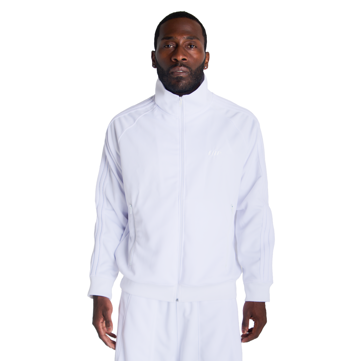 HIP UNIFORM TRACK JACKET - WHITE OUT