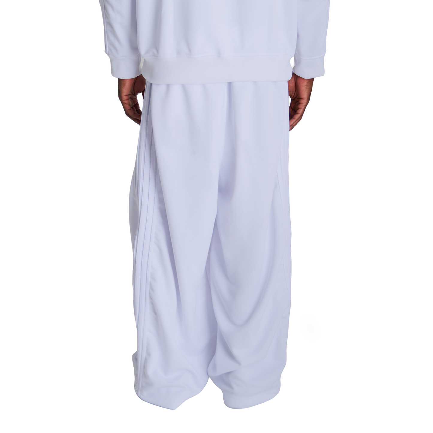 HIP UNIFORM TRACK PANTS - WHITE OUT