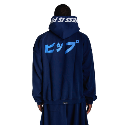 HIP HIPPU HOODIE - NAVY