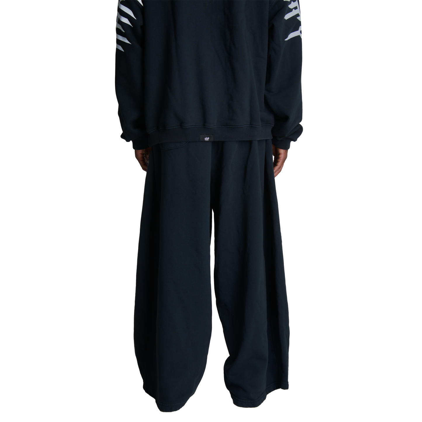 EYE SLOGAN SWEATS - VINTAGE BLACK