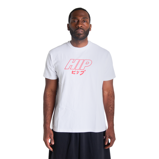 HIP HIPPU T-SHIRT - WHITE