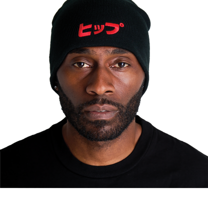 HIPPU TOQUE - NOIR/RED