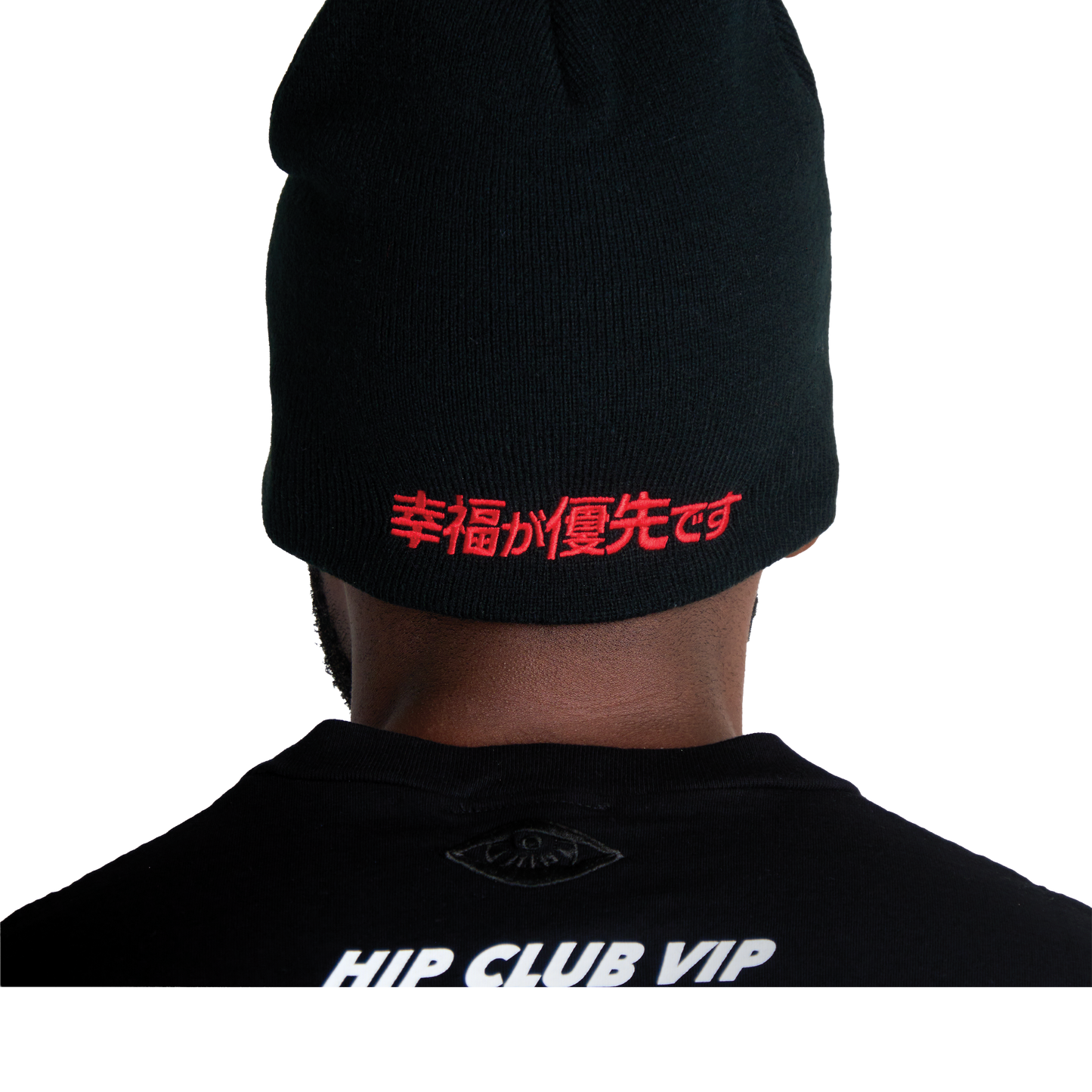 HIPPU TOQUE - NOIR/RED