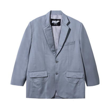 GREY BLAZER