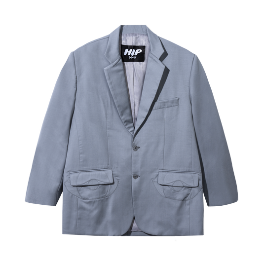 GREY BLAZER
