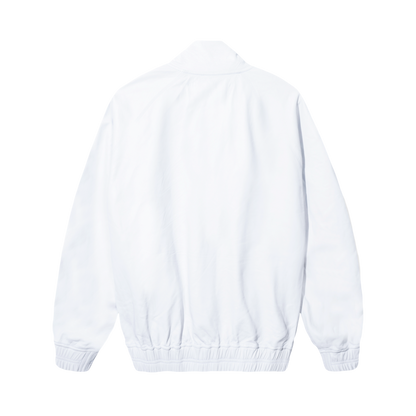 GLACE LEATHER TRACK JACKET
