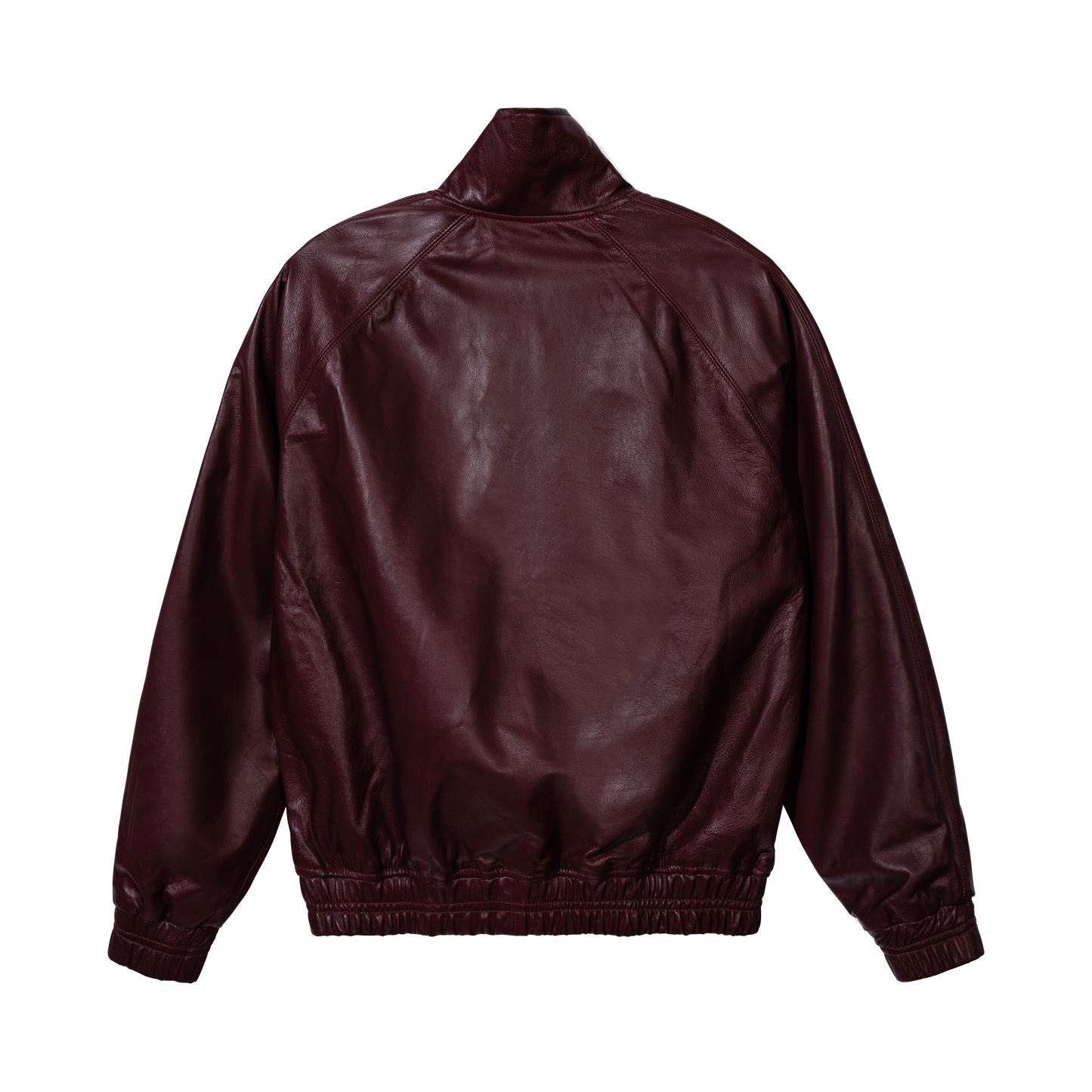 WINE & DINE LEATHER TRACK JACKET