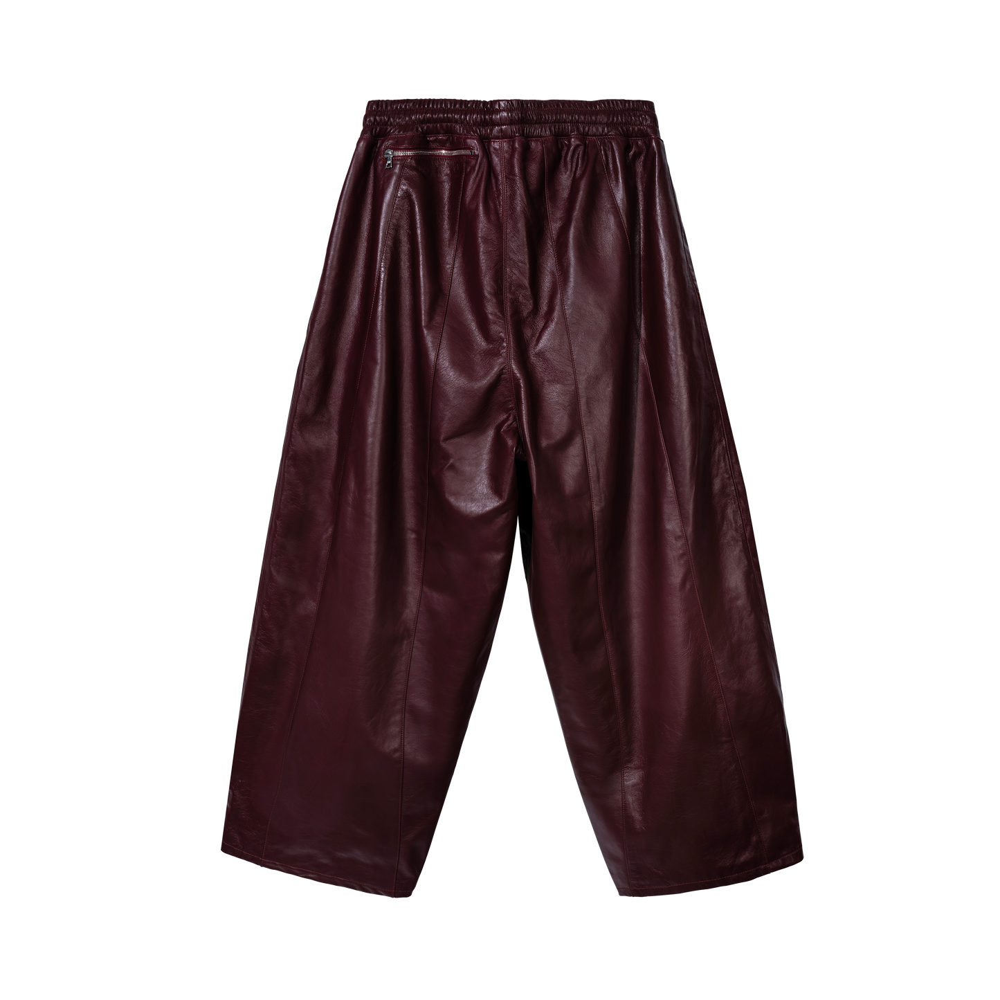WINE & DINE LEATHER TRACK PANTS