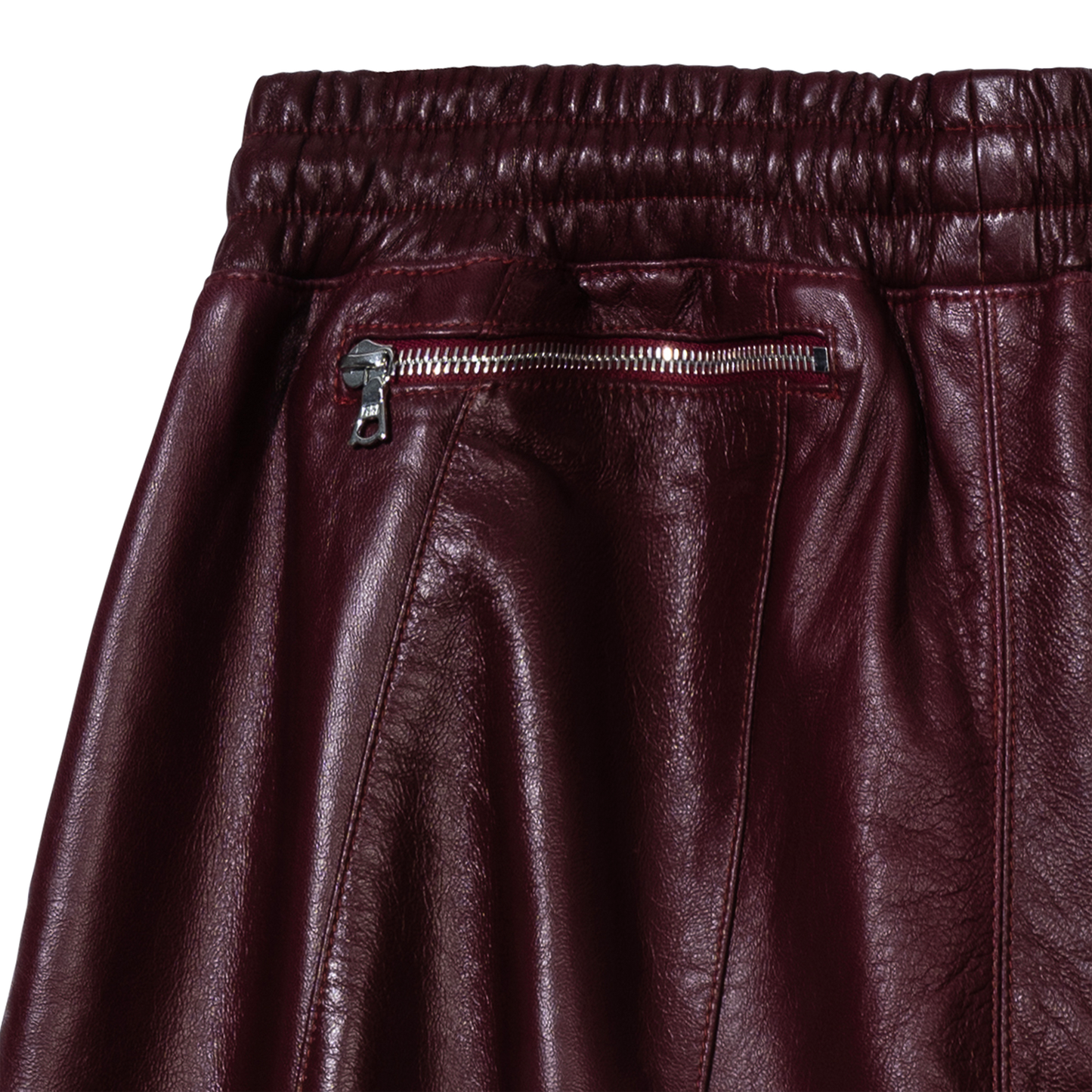 WINE & DINE LEATHER TRACK PANTS