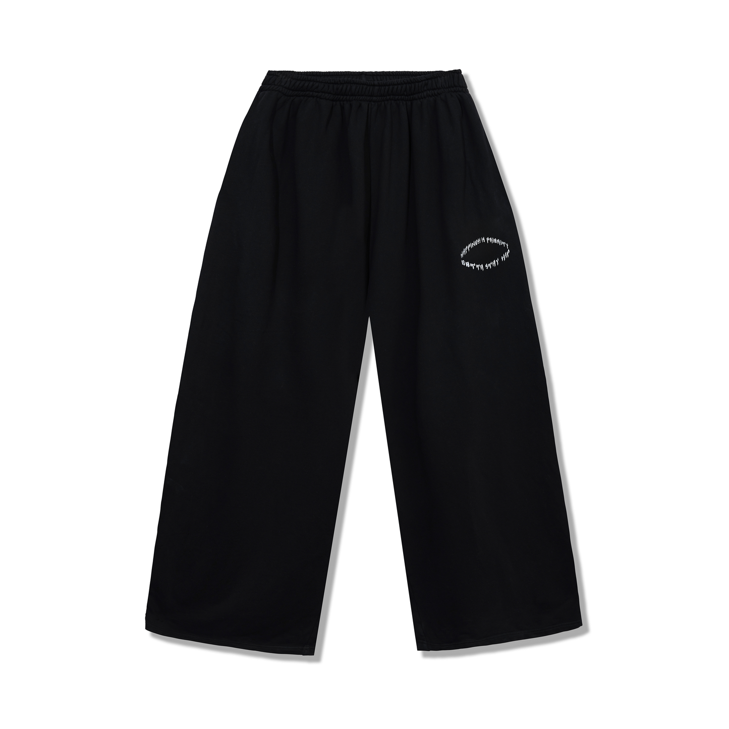 EYE SLOGAN SWEATS - VINTAGE BLACK