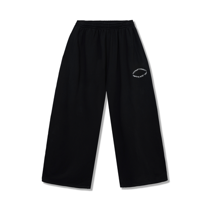 EYE SLOGAN SWEATS - VINTAGE BLACK