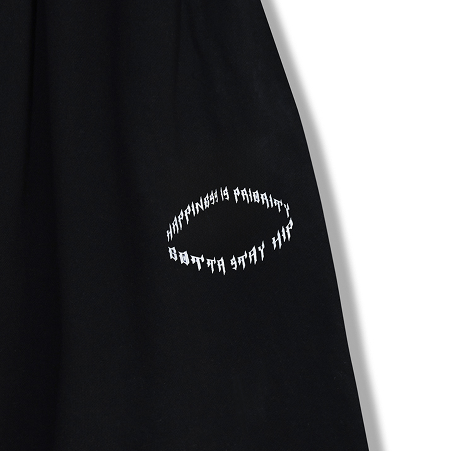 EYE SLOGAN SWEATS - VINTAGE BLACK