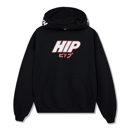 HIP HIPPU HOODIE - BLACK