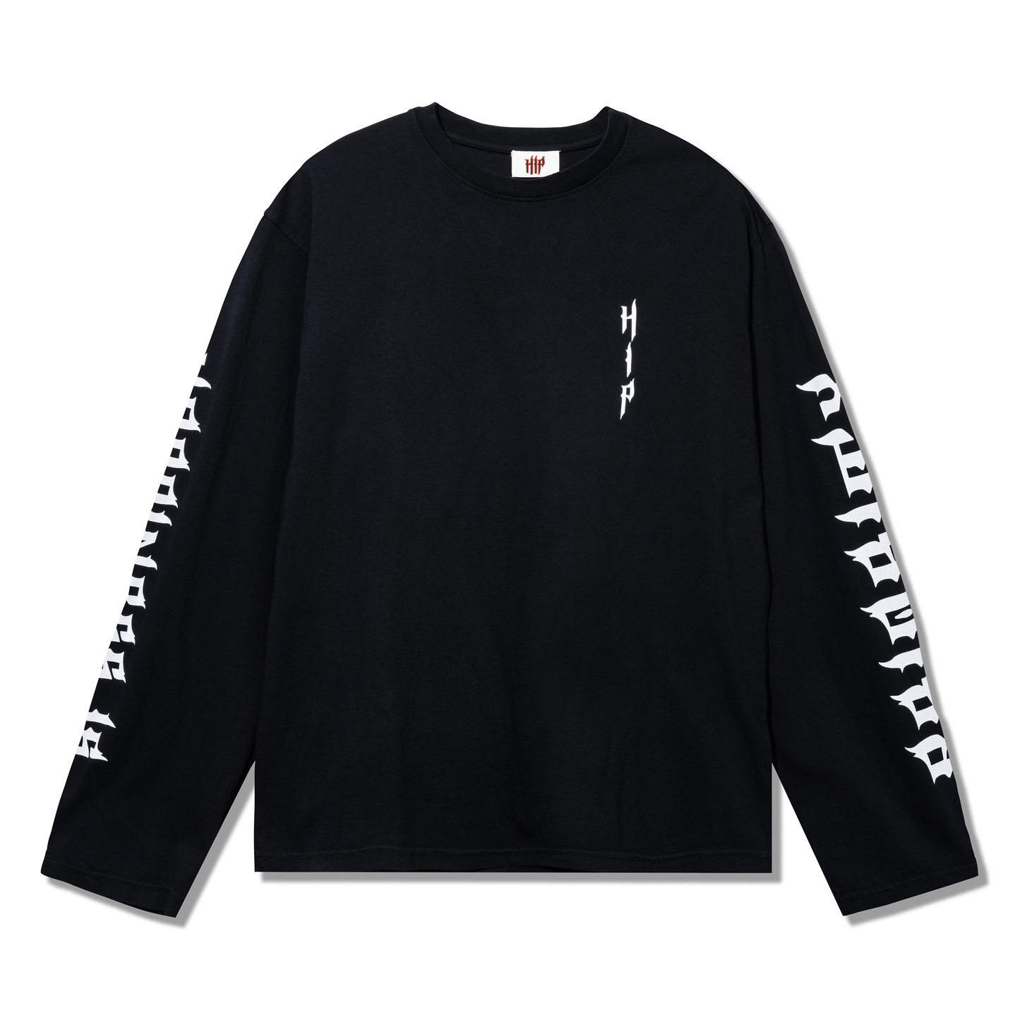 GRUNGE L/S T-SHIRT - BLACK