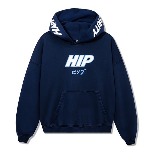 HIP HIPPU HOODIE - NAVY