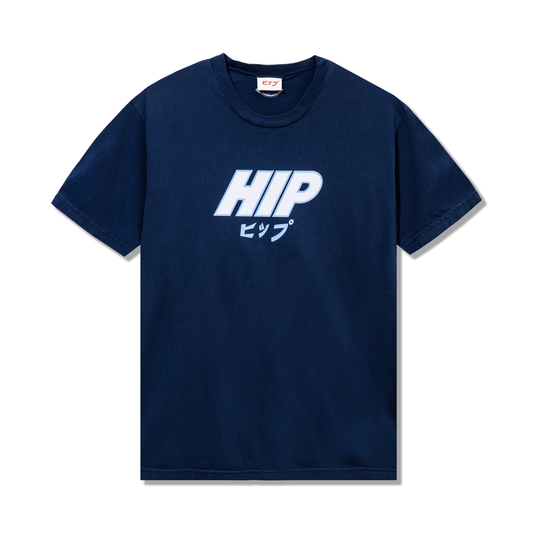 HIP HIPPU T-SHIRT - VINTAGE NAVY