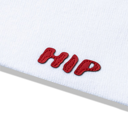 CLASSIC TOQUE - WHITE/RED