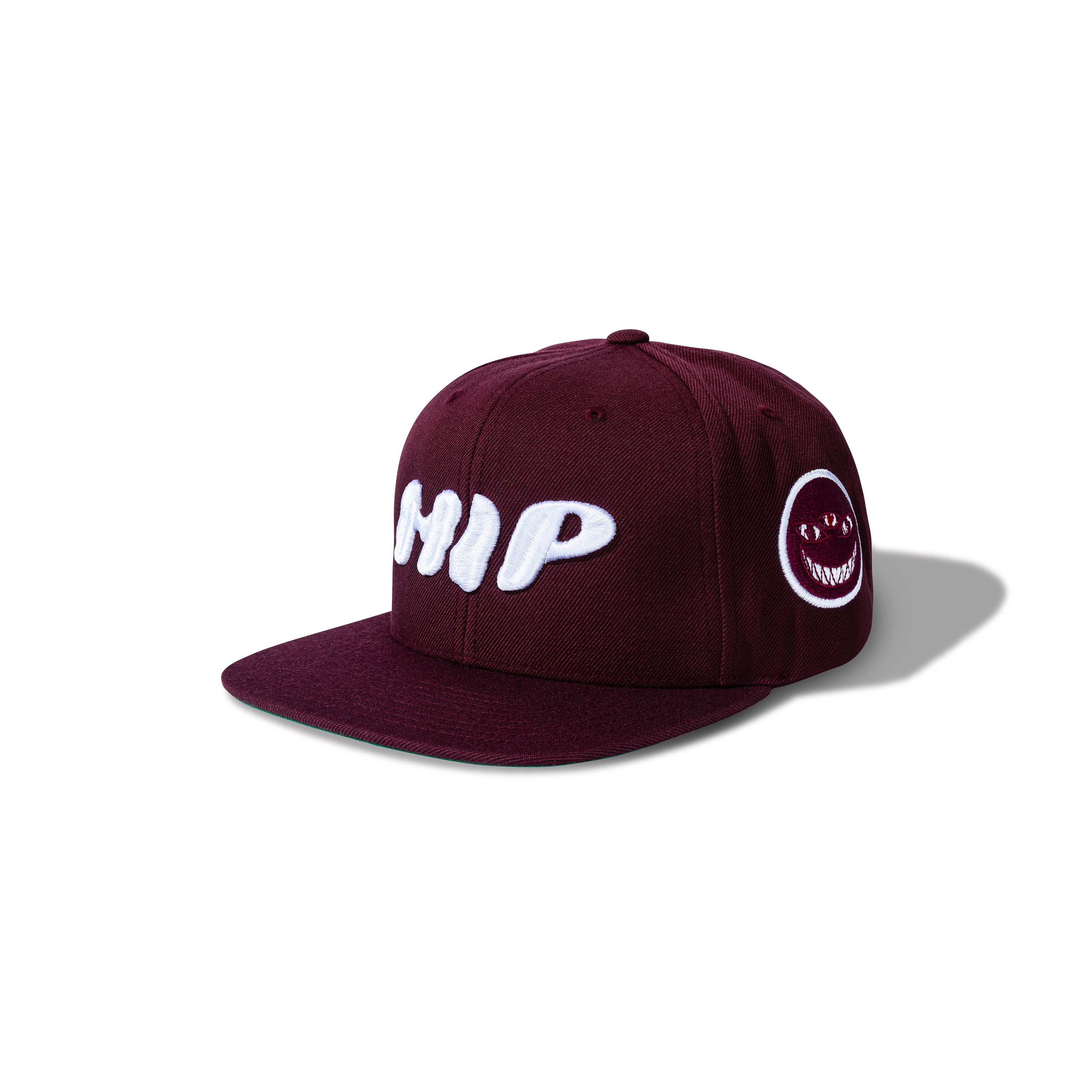 MLH SNAPBACK - WINE/WHITE