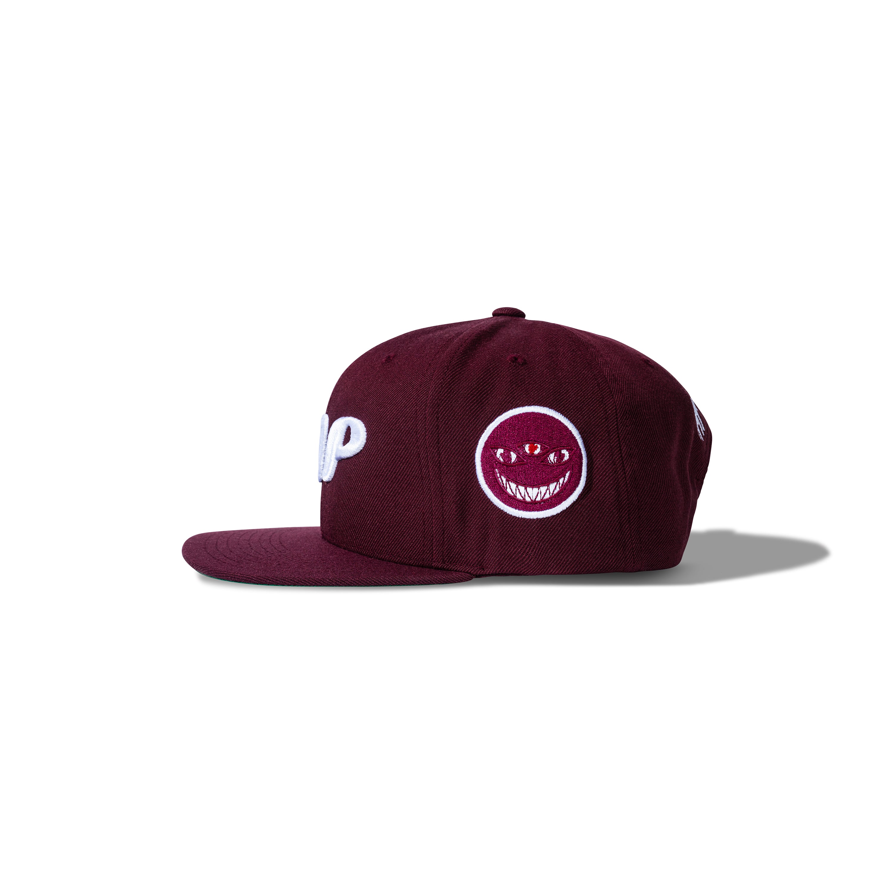 MLH SNAPBACK - WINE/WHITE