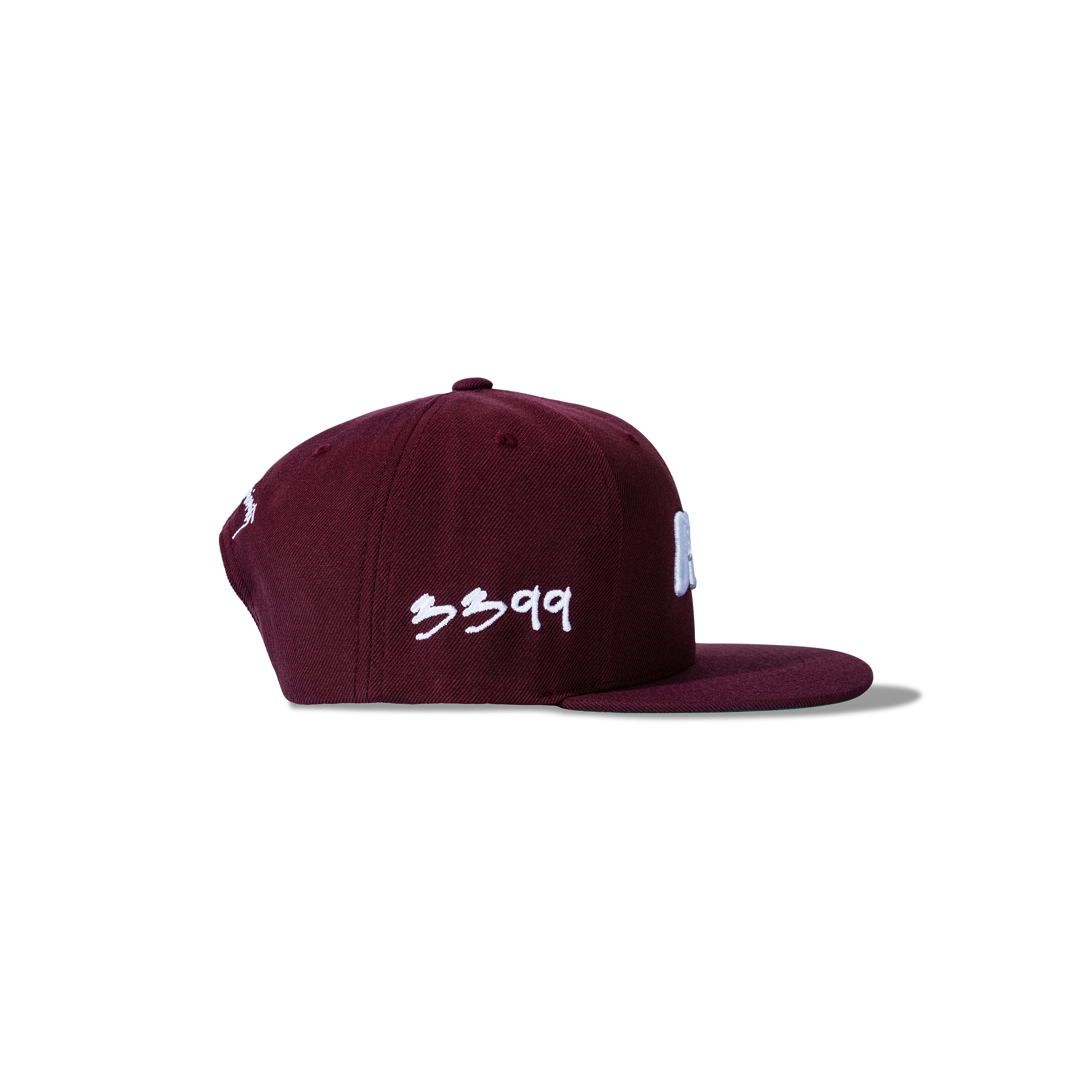 MLH SNAPBACK - WINE/WHITE