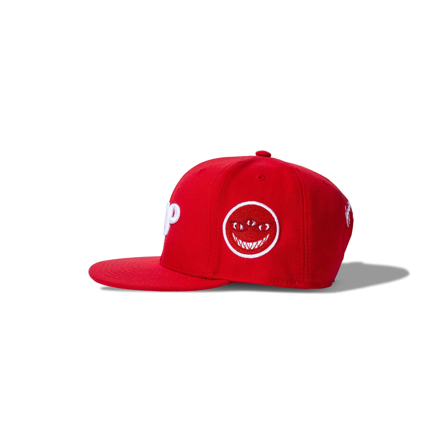 MLH SNAPBACK - RED & WHITE