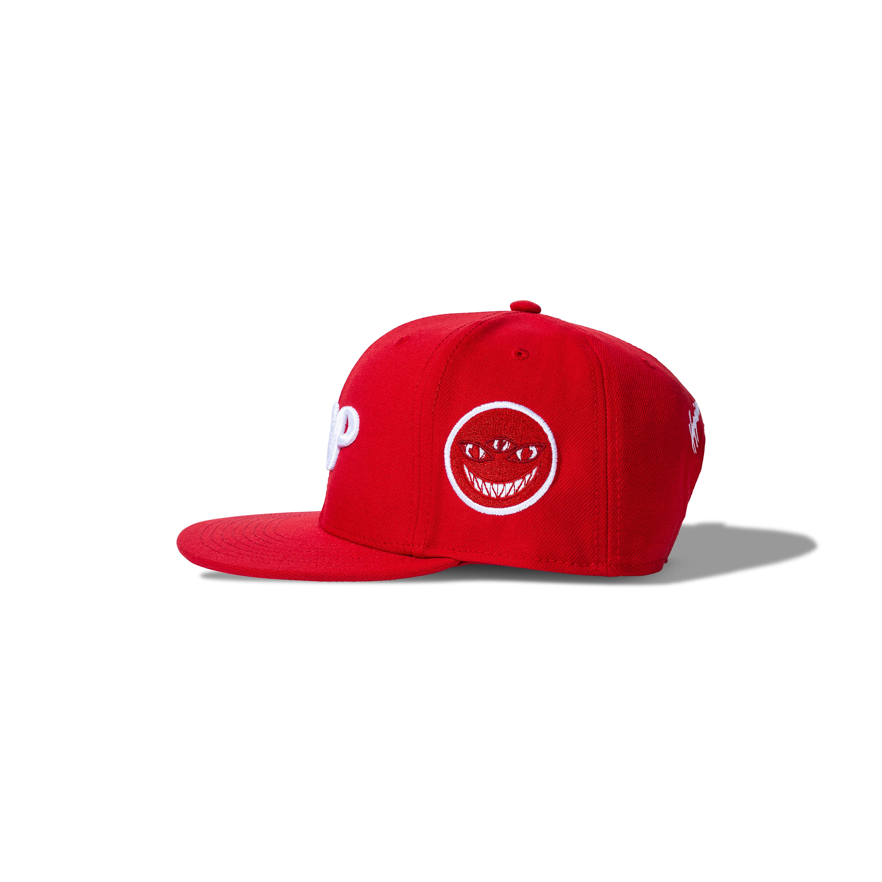 MLH SNAPBACK - RED & WHITE