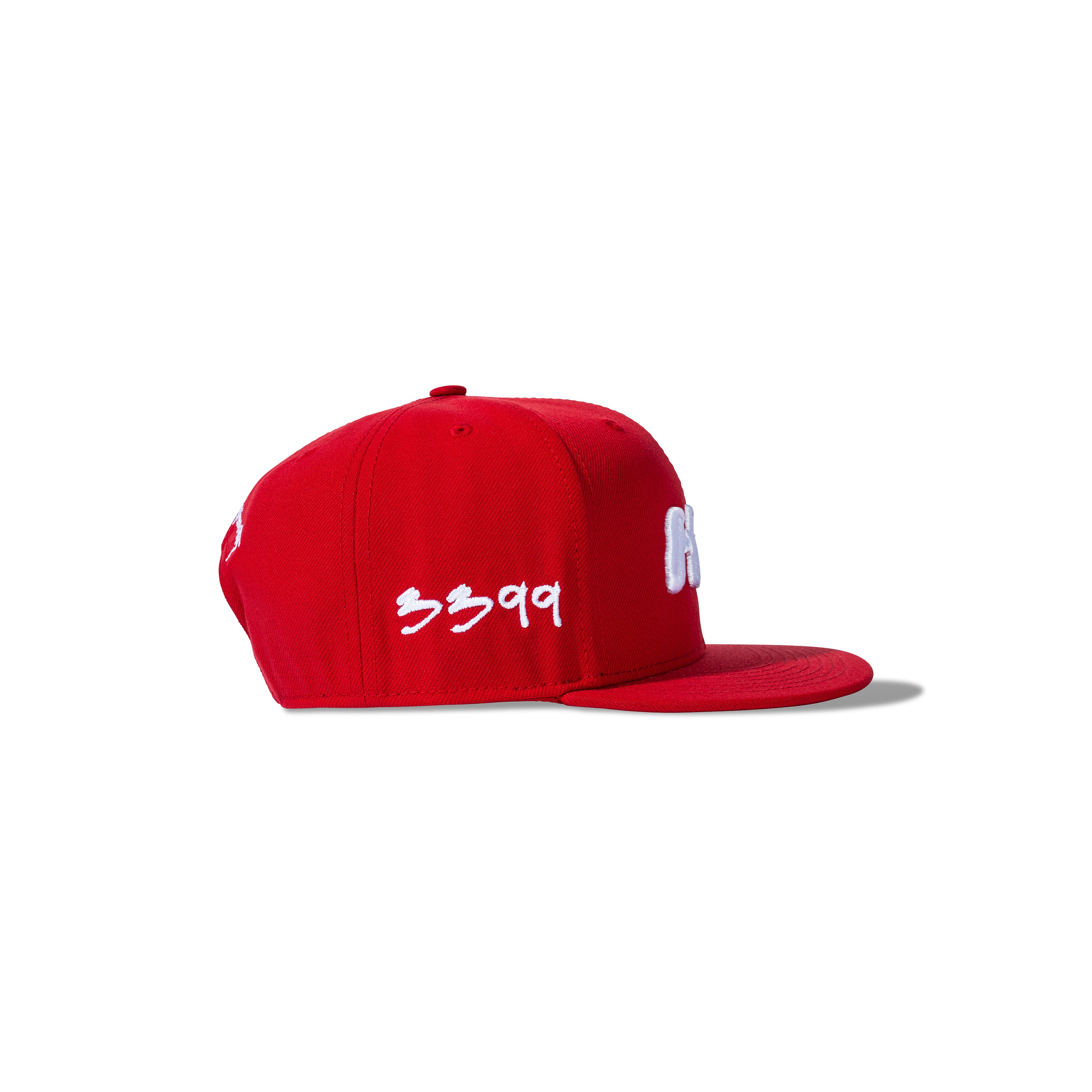 MLH SNAPBACK - RED & WHITE