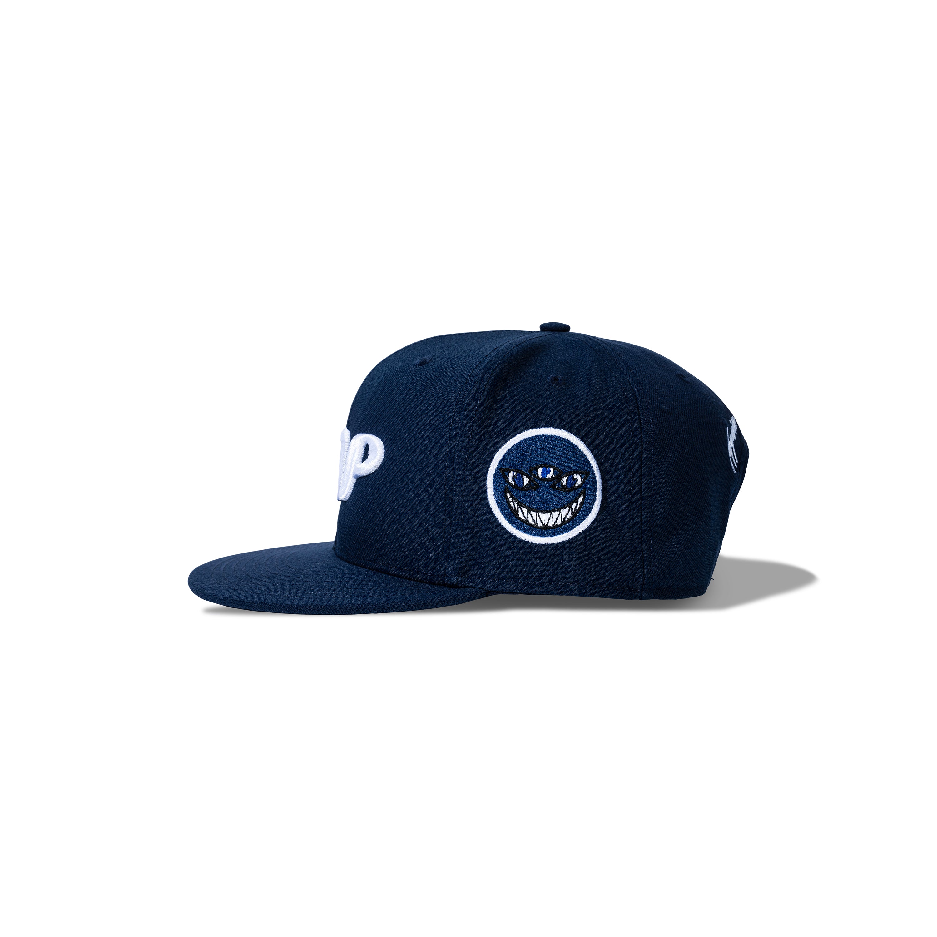 MLH SNAPBACK - NAVY & WHITE