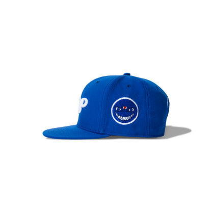 MLH SNAPBACK - ROYAL & WHITE