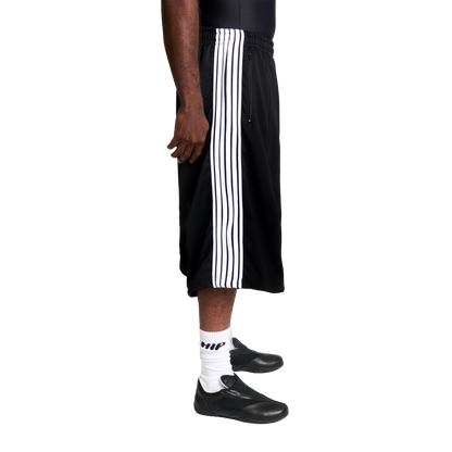 HIP UNIFORM 3/4 TRACK SHORTS - NOIR