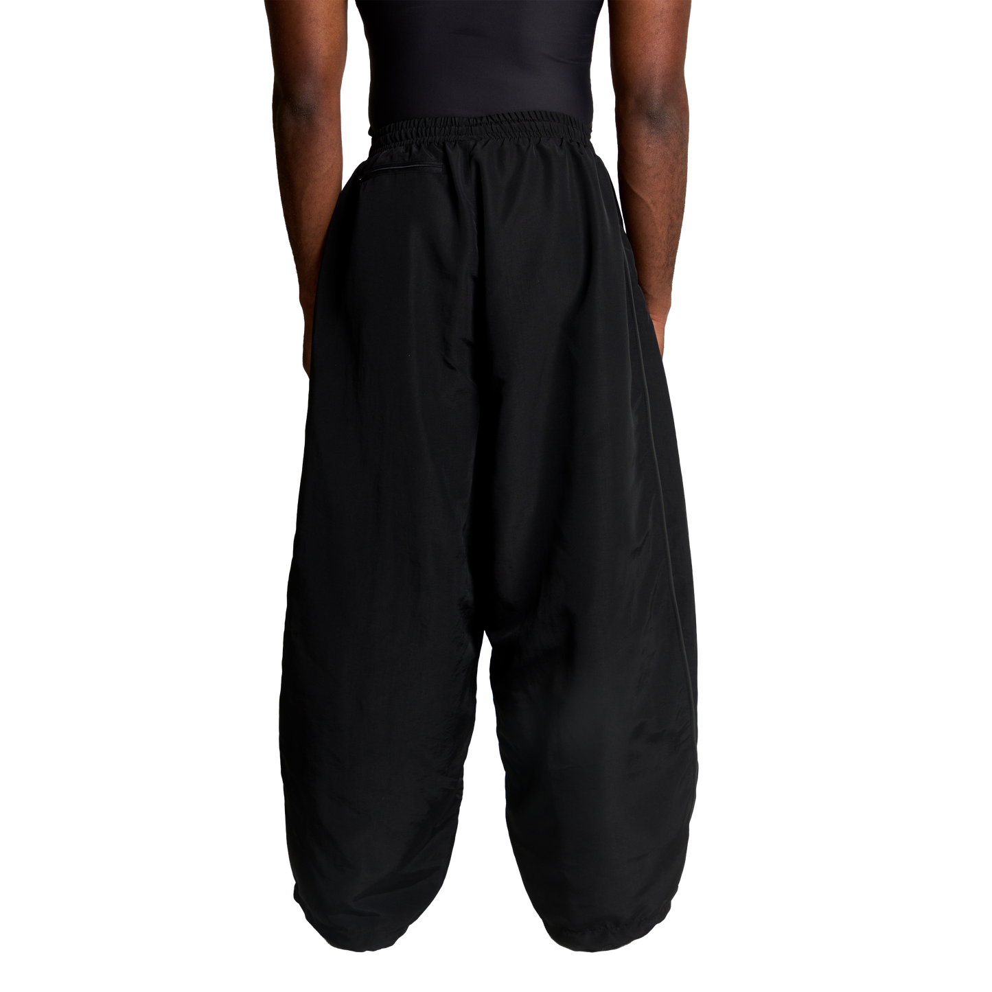 ACTIVE 3M NYLON TRACK PANTS - NOIR