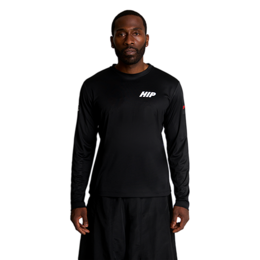 HIP HIPPU ACTIVE LONG SLEEVE - NOIR