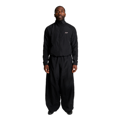 ACTIVE 3M NYLON TRACK JACKET - NOIR