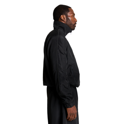 ACTIVE 3M NYLON TRACK JACKET - NOIR