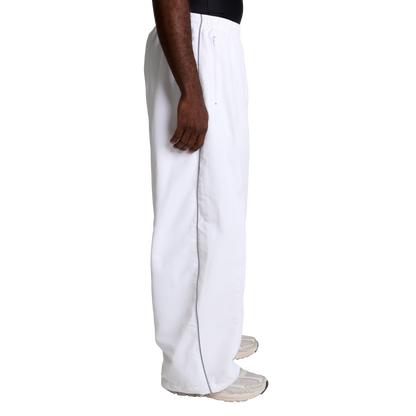 ACTIVE 3M NYLON TRACK PANTS - BLANCO
