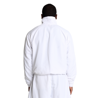 ACTIVE 3M NYLON TRACK JACKET - BLANCO