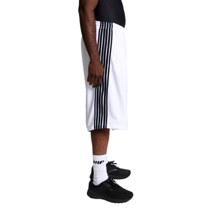 HIP UNIFORM 3/4 TRACK SHORTS - BLANCO