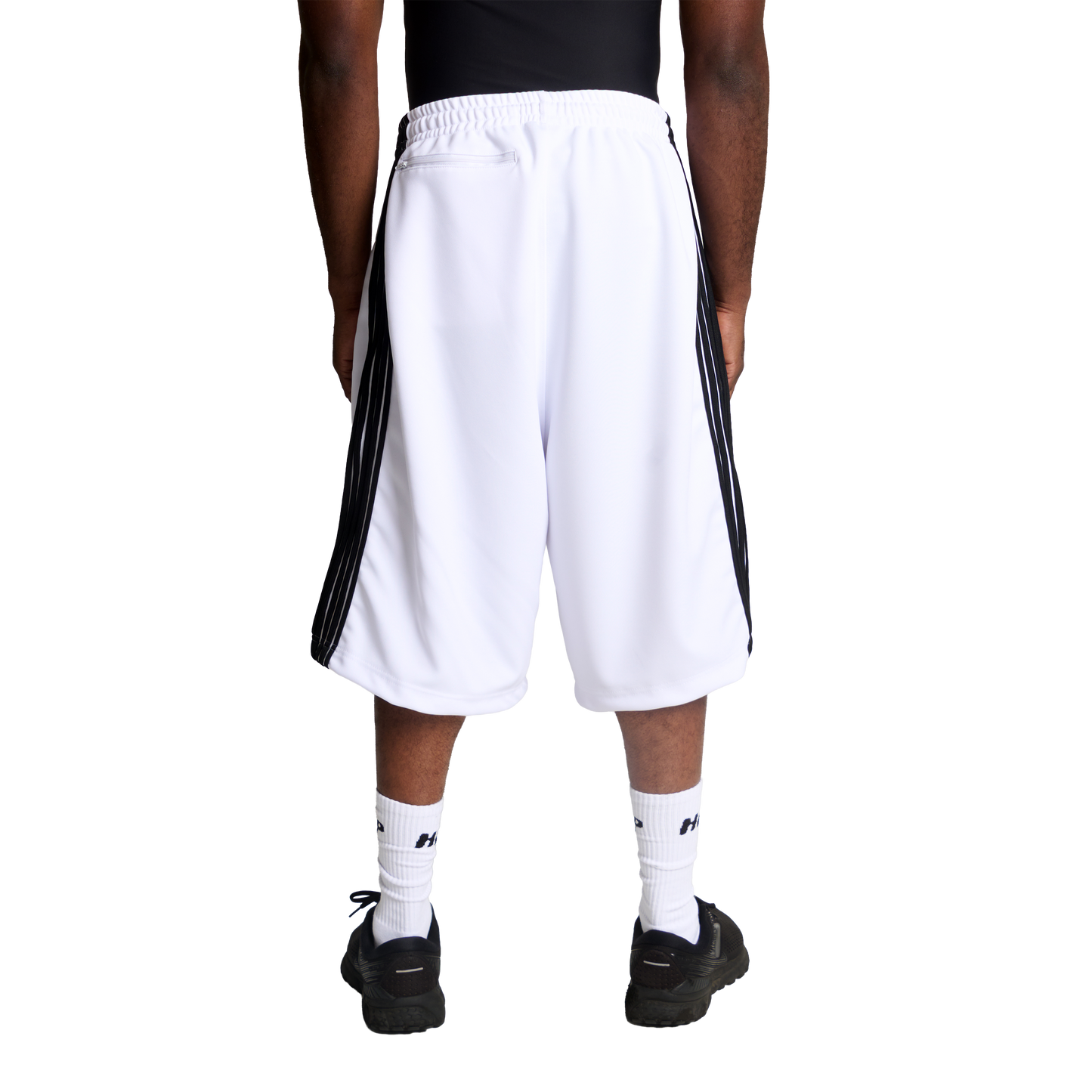 HIP UNIFORM 3/4 TRACK SHORTS - BLANCO