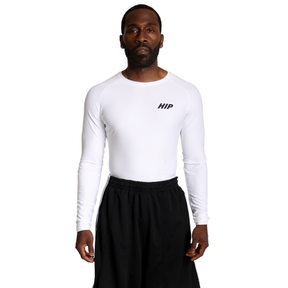 TECH COMPRESSION LONG SLEEVE - BLANCO