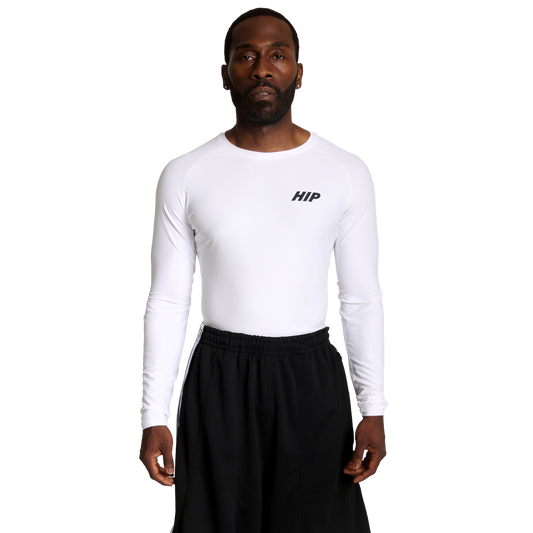 TECH COMPRESSION LONG SLEEVE - BLANCO