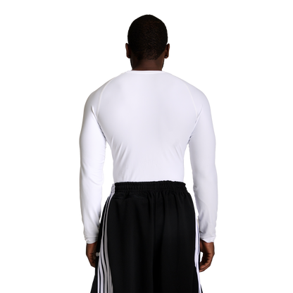 TECH COMPRESSION LONG SLEEVE - BLANCO
