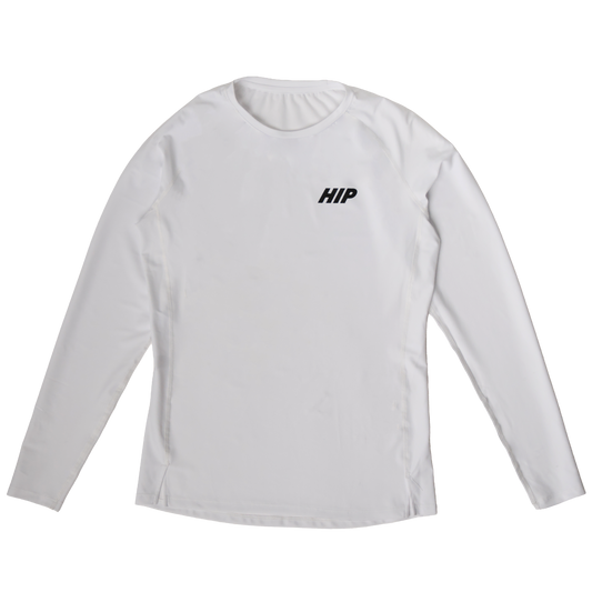 TECH COMPRESSION LONG SLEEVE - BLANCO