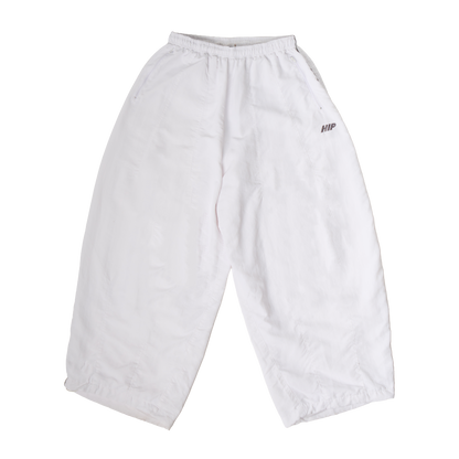 ACTIVE 3M NYLON TRACK PANTS - BLANCO