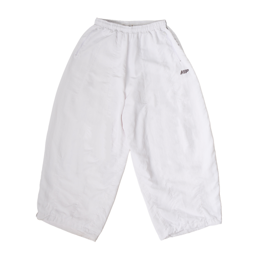 ACTIVE 3M NYLON TRACK PANTS - BLANCO