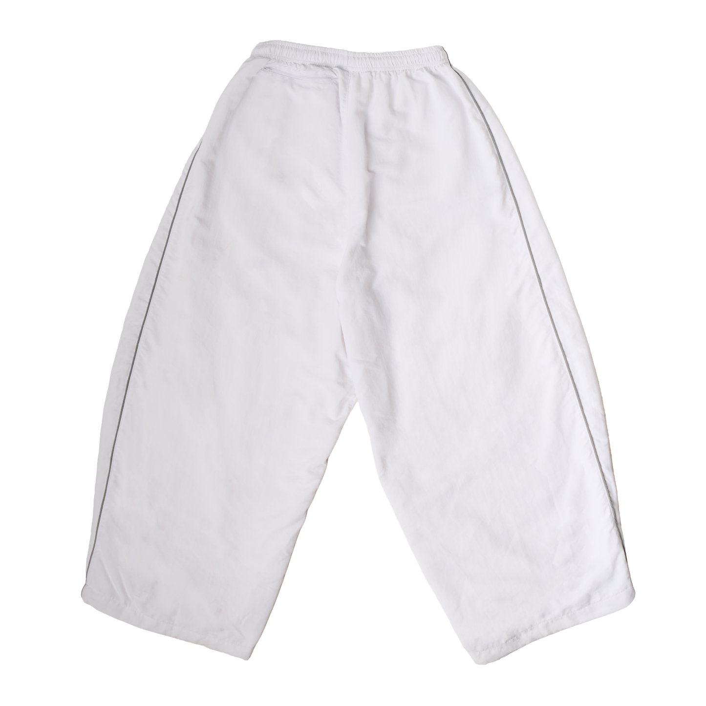 ACTIVE 3M NYLON TRACK PANTS - BLANCO