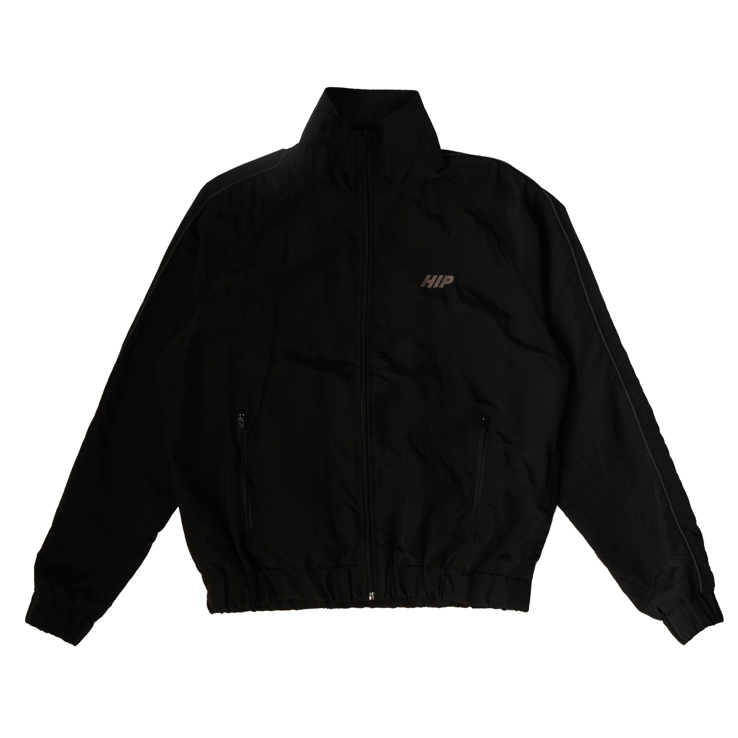 ACTIVE 3M NYLON TRACK JACKET - NOIR